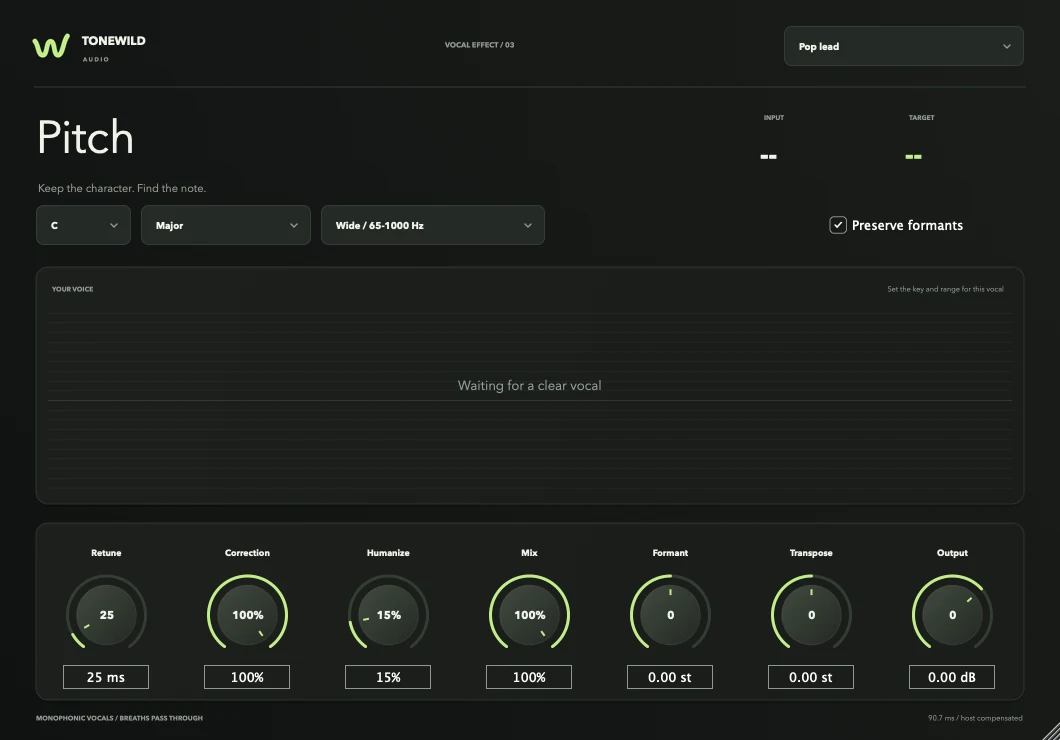 Development build of the Tonewild Pitch editor.
